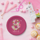 女国際的性の日happy women's day 8 2025 ペーパープレート (パーティー)