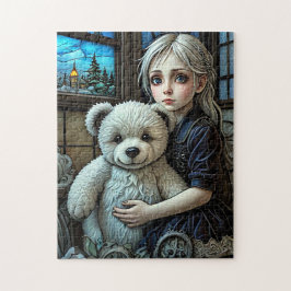 女失ったの子 ジグソーパズル