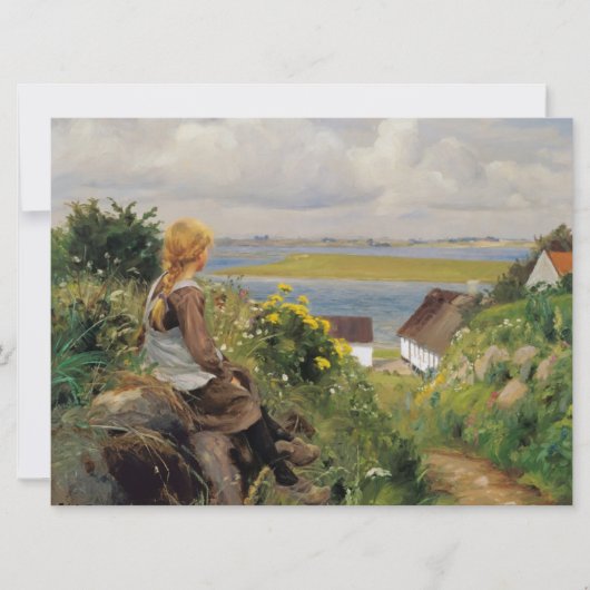 女失ったの考え子 カード (正面)