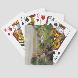 女失ったの考え子(H.A. Brendekilde) トランプ