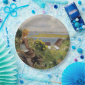 女失ったの考え子(H.A. Brendekilde) ペーパープレート (パーティー)