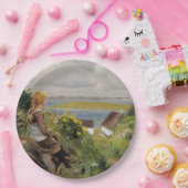 女失ったの考え子(H.A. Brendekilde) ペーパープレート (パーティー)