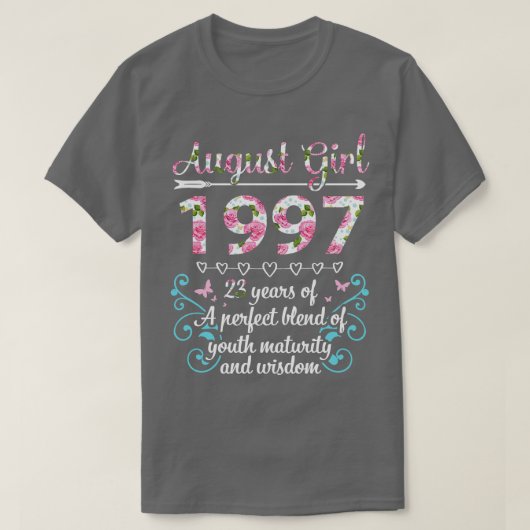 女威厳があるの子1997ハッピーバースデー23年のパフォーマンス Tシャツ (デザイン正面)