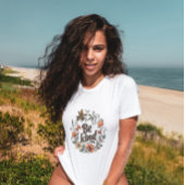 女子おもしろいギフトシャツビーやさしいレトロビー Tシャツ