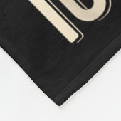 女子おもしろい十代の女子子供用バレーボールのシャツ フリースブランケット (角)