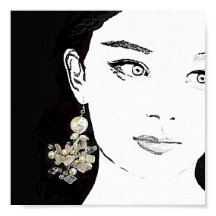 女子かわいらし顔ファッションイラストレーション素晴らしアート