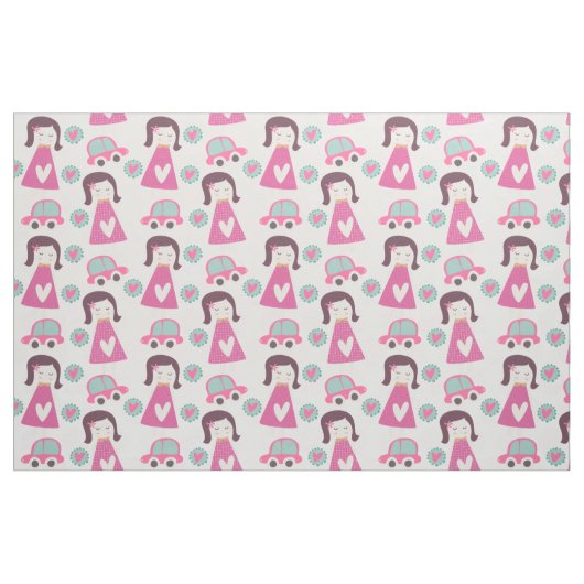 女子が行く場所織物 ファブリック (ファットクウォーター)