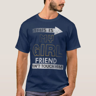 女子これは私のガールフレンドではないTouch Tシャツ