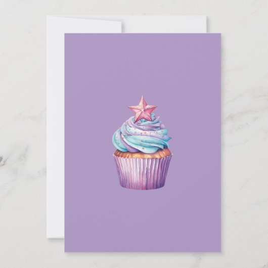 女子たちのスリープオーバー・プールパーティー 招待状 (裏面)