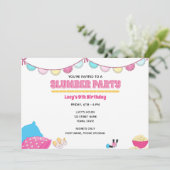 女子たちの寝込みパーティー招待状 招待状 (スタンド正面)