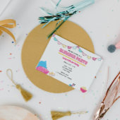 女子たちの寝込みパーティー招待状 招待状