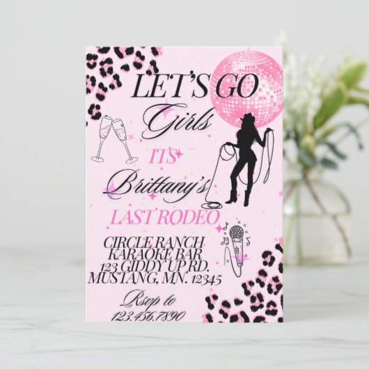 女子たち、行こう！ 招待状 (スタンド正面)