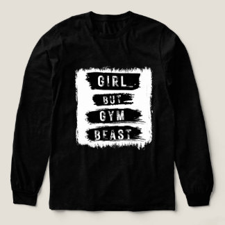 女子だけどジムの鬼 フィットネスTシャツ トライブレンドTシャツ
