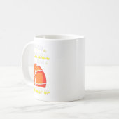 女子のようにバスケをする コーヒーマグカップ (正面左)