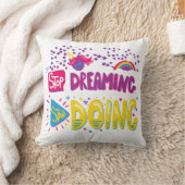 女子の基本Tシャツ クッション (ブランケット)