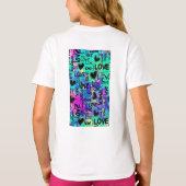 女子の基本Tシャツ – 快適な日常エッセンス Tシャツ (裏面)