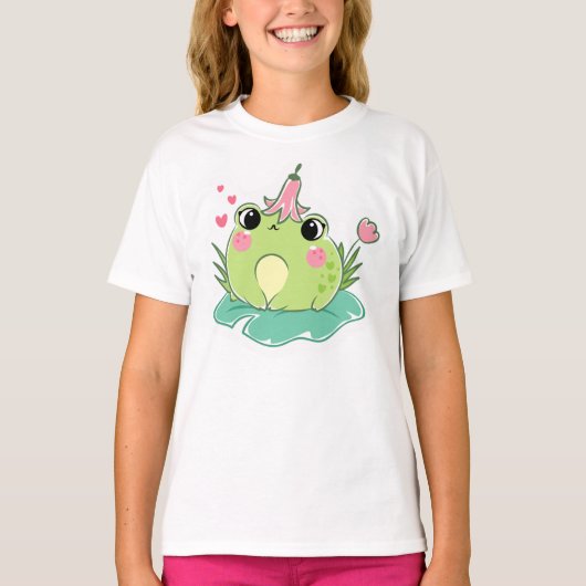 女子の基本Tシャツ Tシャツ (正面)