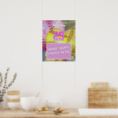 女子の女子がソフトボールスポーツチームの写真を追加 ポスター (キッチン)