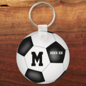 女子の少年記念サッカーチームのギフト キーホルダー (裏面)