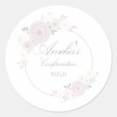 女子の確認パーティー ラウンドシール (正面)