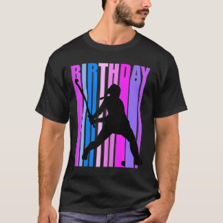 女子の誕生日フィールドホッケー選手スポーツ女子Tシャツ Tシャツ