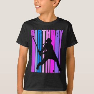女子の誕生日フィールドホッケー選手スポーツ女子Tシャツ Tシャツ