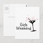 女子の週末 ポストカード (正面/裏面)