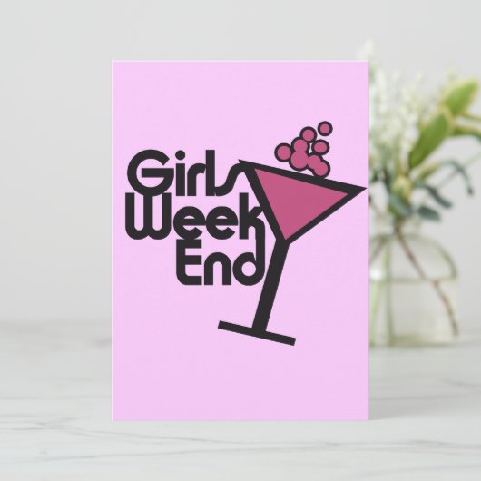 女子の週末 招待状 (スタンド正面)