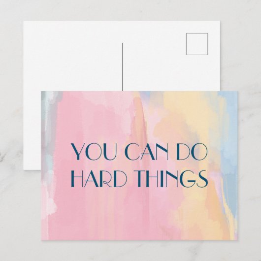 女子はがき ポストカード (正面/裏面)