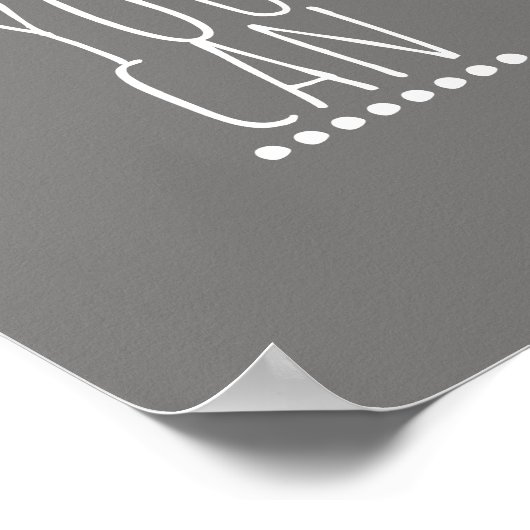 女子やる気を起こさせる引用文ポスターモダンタイポグラフィ ポスター (角)