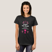 女子アーティスティックスイミング Tシャツ (正面フル)