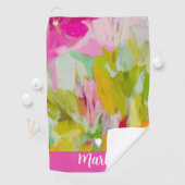 女子エレガントカラフルゴルフタオル ゴルフタオル (インサイチュ)