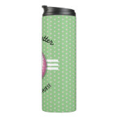 女子エレガントゴルファーデザイン タンブラー (回転右)