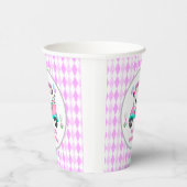 女子エレガントゴルフパーティーカート誕生日 紙コップ (右)