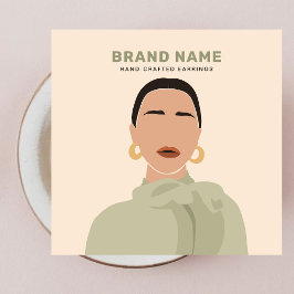 女子エレガントジュエリーモダンイヤリングホルダー