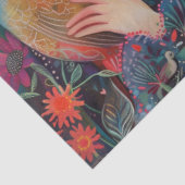 女子エレガントフローラカラフルデカップコラージュ 薄葉紙 (詳細)