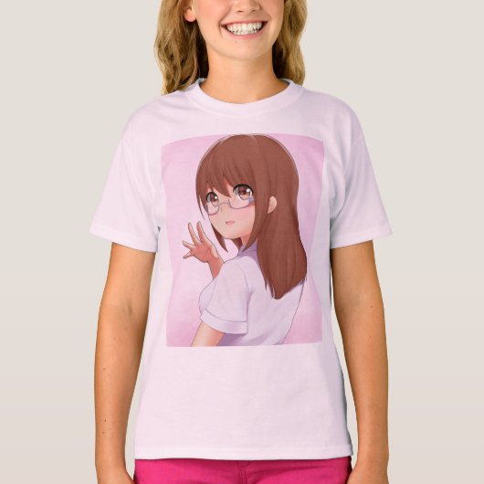 女子エレガント基本Tシャツ Tシャツ (正面)