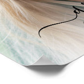 女子エレガント大学院写真卒業 ポスター (角)