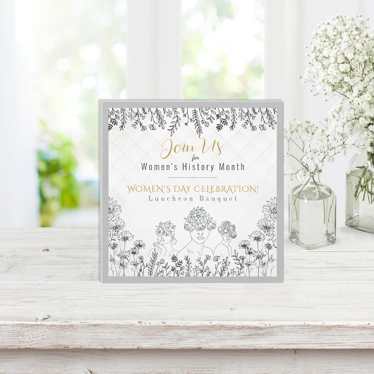 女子エレガント日史お祝いホワイト 招待状