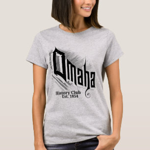 女子オマハ幽霊Tシャツ Tシャツ