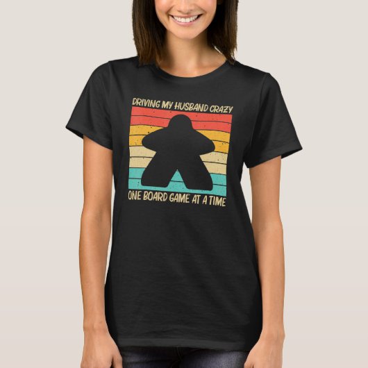 女子カッコいいママボードゲーマーゲーム Tシャツ (正面)