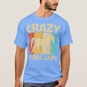 女子カッコいい馬乗馬里 Tシャツ