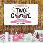 女子カッコいい2歳 横断幕