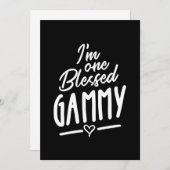 女子ガ賛美ムおばあちゃんギフト サンキューカード (正面/裏面)