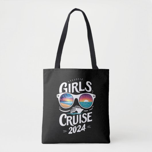 女子クルーズ旅行 2024 バケーションラバーズ トートバッグ (正面)