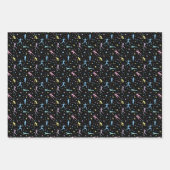 女子クロスカントリー、陸上競技、マラソンランナー ラッピングペーパーシート (正面2)