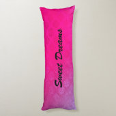 女子グラデーショ威厳のあるンバスケットボール ボディピロー (裏面 (縦))