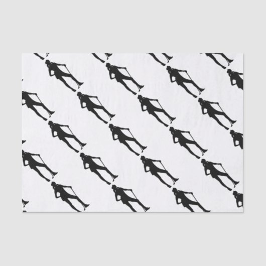 女子ゴルファー・スポーツ 薄葉紙 (正面)