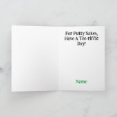 女子ゴルフデイカード – 赤髪の女子ゴルファー シーズンカード (内部)