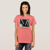 女子ゴルフ愛好家ティー Tシャツ (正面フル)